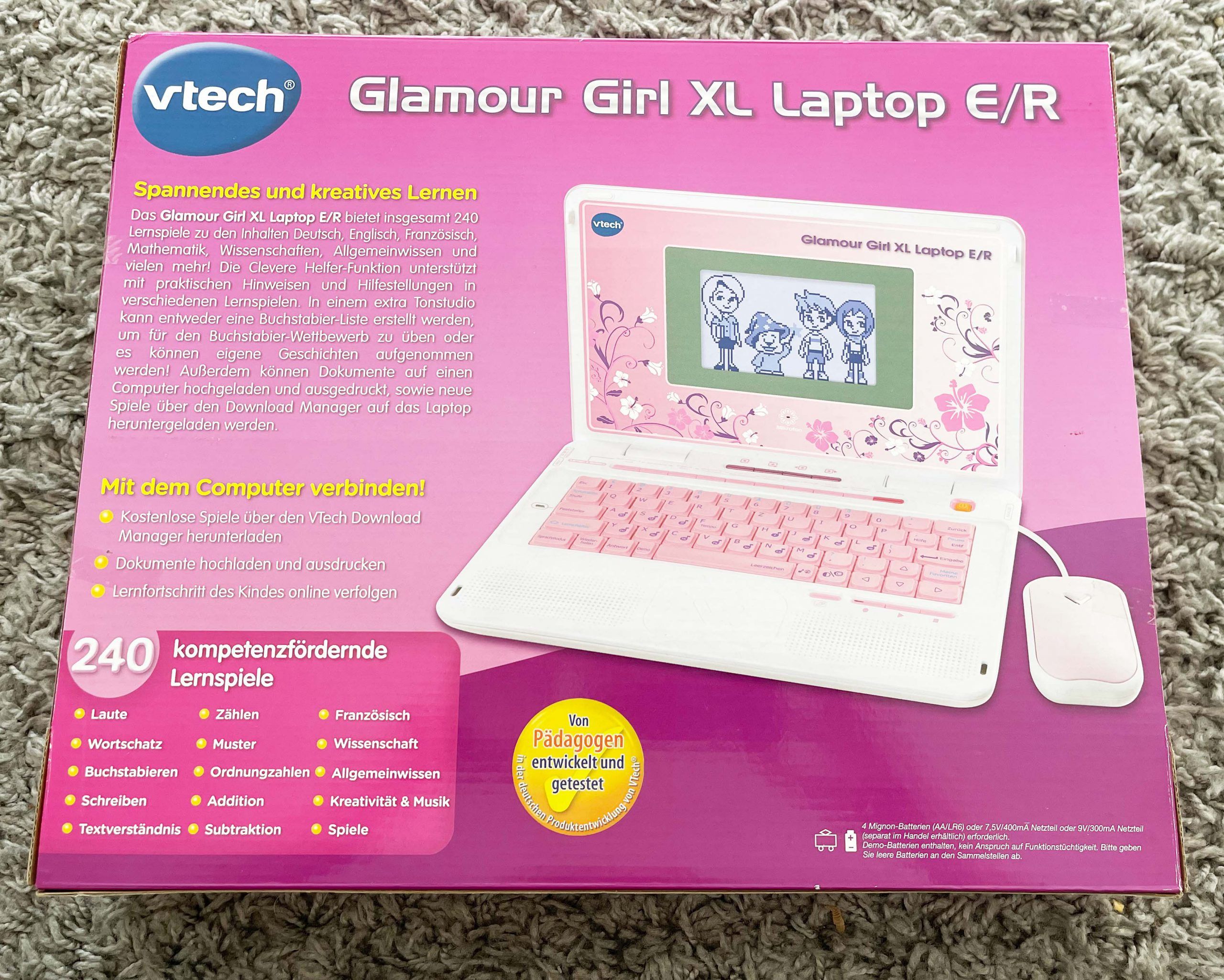 VTech Glamour Girl XL Laptop E/R 