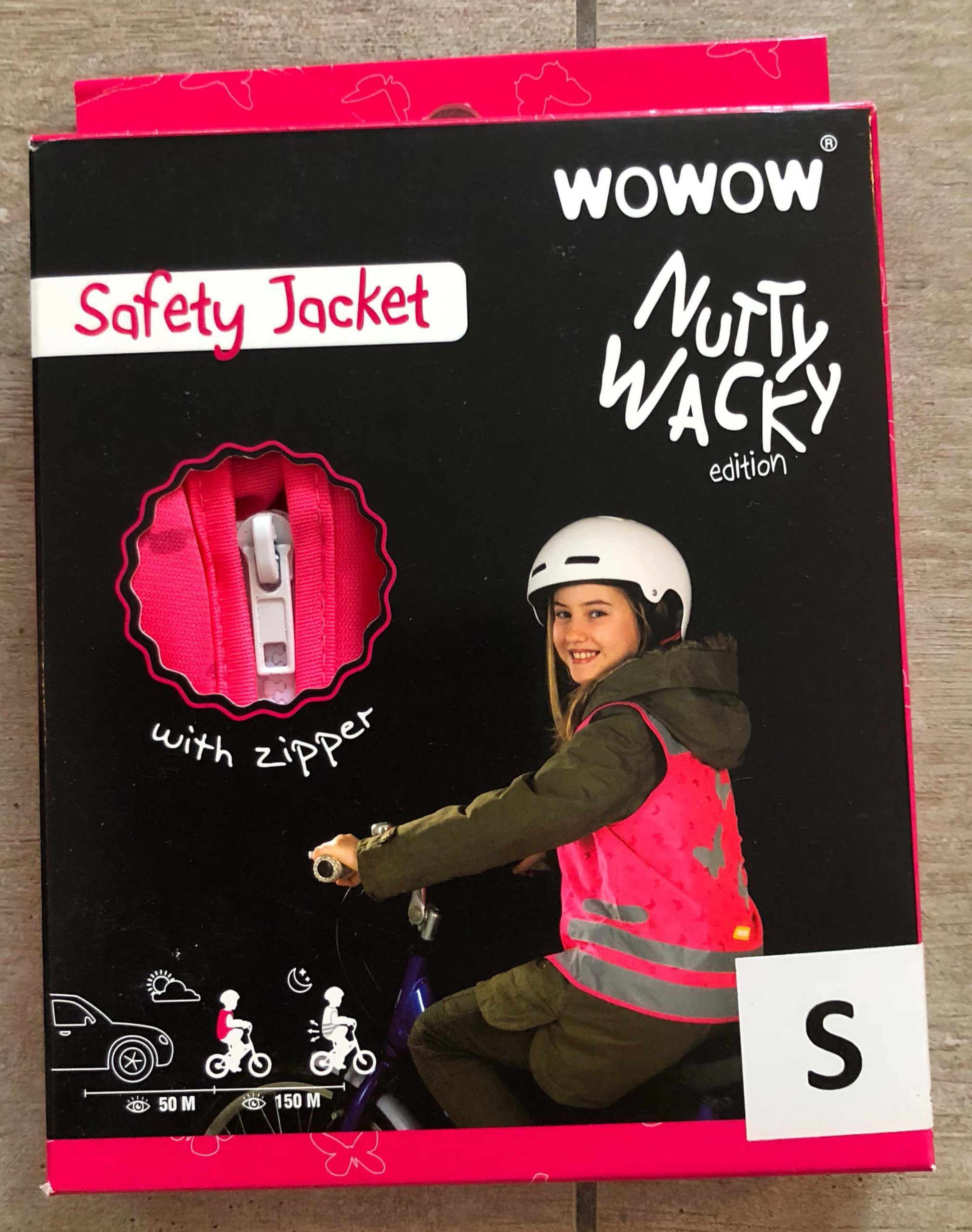 WOWOW Fun Jacket Kinder Sicherheitsweste - pink